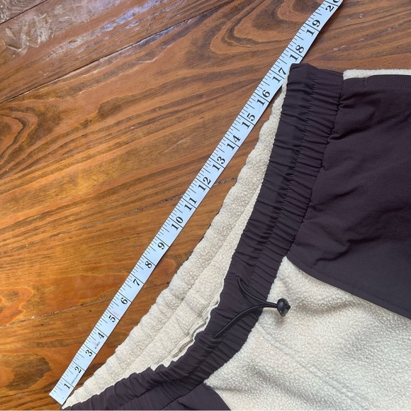 Outdoor Voices Primo Fleece Jogger Color Block Cream Brown XL - Picture 12 of 13